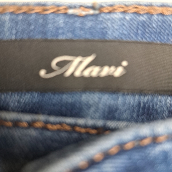 Mavi Women's Straight Leg Jeans in Deep Blue Womens 14 #186 - Picture 5 of 8